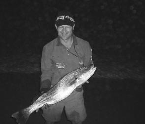 James Devereux, 12, with a Lake Macquarie 2kg jewfish. The best catches have been at night with livebait working well at places like Green Point , Coal Point and Pulbah Island.
